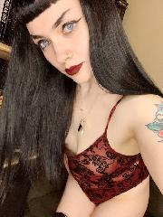 I look sweet but ultimately my goal is to smother you to death.  Just follow me deep into the woods so I can tie you to a tree & make art on your back with my whip. Kiss my cock before I shove it inside you.                                    