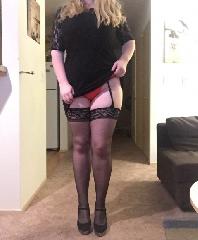 I want to meet a stranger at their door in my black dress. Let him unbutton each button slowly and pinch  lick  suck and bite my nipples. If you want to start before Im inside and risk the neighbors getting a glimpse  I dont mind. We can definitely do more. I have a few tricks up my sleeve.                                     
