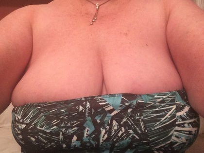 Hot and horny professional woman seeks fun. 40gg tits with 3inch nipples. Adores cock and gives great bjs!